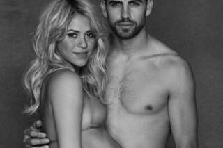 PHOTO. Shakira presque nue: elle pose aux côtés de Gerard Piqué pour l'UNICEF
