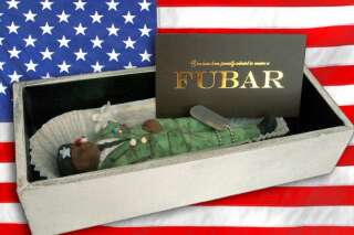 PHOTOS. Fubar: des barres au chocolat en forme de cadavres de soldats destinées à Barack Obama