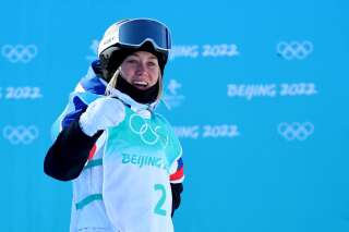 Tess Ledeux médaille d'argent en ski big air aux JO de Pékin