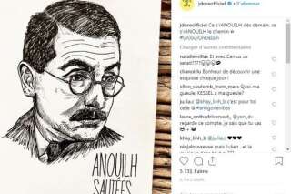 Sur Instagram, Julien Doré et ses dessins sont très drôles