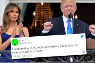 Trump s'est tellement moqué du Covid sur Twitter que Twitter se moque de Trump sur le Covid