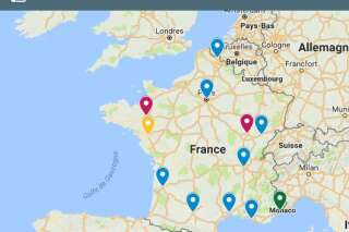 #MeToo dans la vraie vie, la carte des rassemblements en France