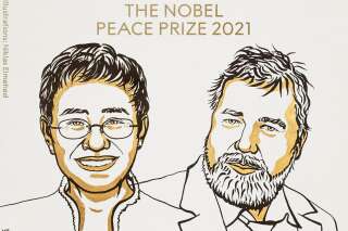 Le prix Nobel de la paix 2021 attribué à Maria Ressa et Dmitri Muratov