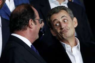 Hollande et Sarkozy photographiés ensemble lors de PSG-Bayern Munich