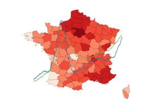 Discours de Macron: les courbes et cartes du Covid en France pour se repérer