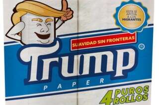 S'essuyer avec ce papier toilette Trump aide les migrants mexicains