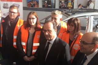 La visite ultra-millimétrée de François Hollande à Florange
