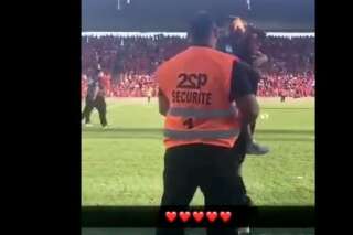 Nîmes-PSG: le petit garçon qui a sauté dans les bras de Neymar raconte son geste
