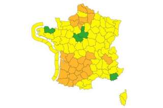 Météo France place 26 départements en vigilance orange pour crues