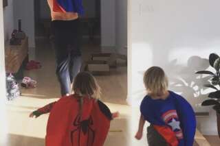 Chris Hemsworth entraîne ses enfants à devenir des super-héros