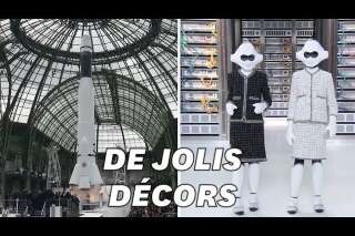 Karl Lagerfeld et ses plus beaux décors au Grand Palais