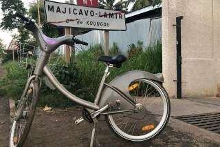 Un Vélib' retrouvé à Mayotte