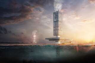 Un gratte-ciel flottant conçu pour nettoyer nos océans