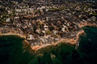 Grèce: L'incendie qui a fait plus de 80 morts soupçonné d'être criminel