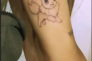 Ariana Grande a un nouveau tatouage Pokémon