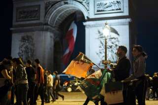 Après la victoire de l'Algérie, des tensions sur les Champs-Élysées