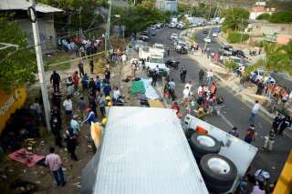 Mexique: 53 migrants tués dans un accident de la route
