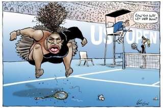 Cette caricature de Serena Williams a mis en colère JK Rowling et beaucoup d'autres internautes
