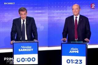 Débat de la primaire à droite: La réaction de Nicolas Sarkozy quand on lui demande si Alain Juppé est le meilleur candidat