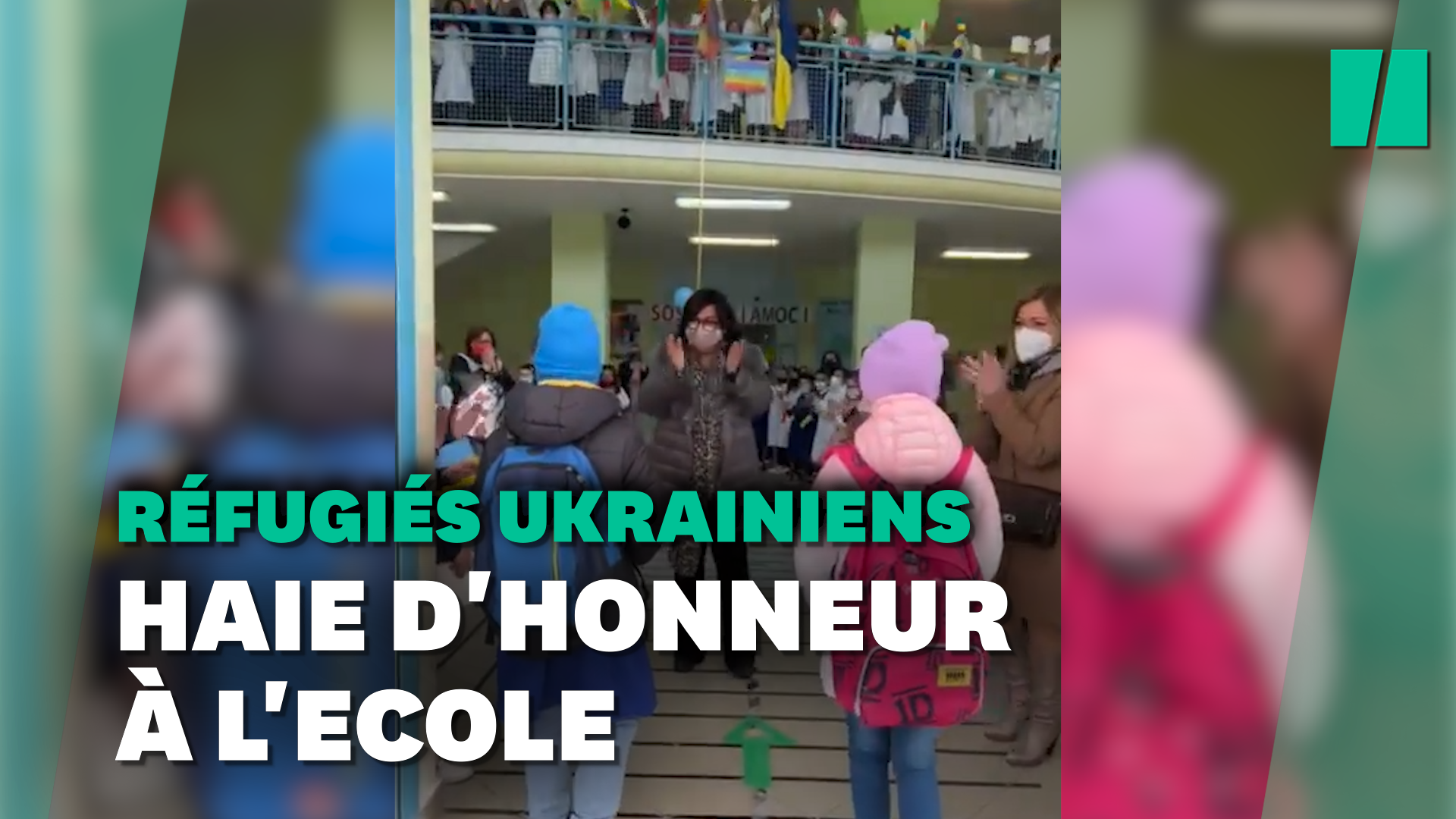 Questi profughi ucraini sono stati cantati da 200 scolari italiani
