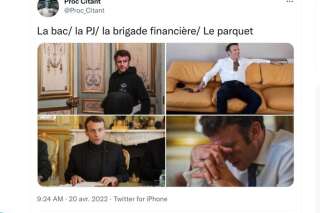 Sur Twitter, ces photos de Macron valent le détour(nement)
