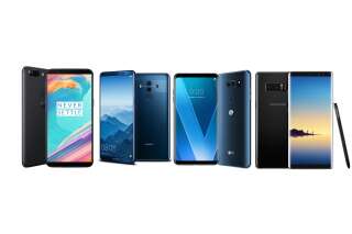 Oneplus 5T, Huawei mate 10 pro, LG V30 ou Samsung Galaxy Note 8: à l'usage, que valent les 4 nouveaux Android avec écran 