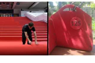 Le tapis rouge du Festival de Cannes recyclé en sacs à main