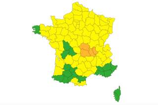 Orages: Météo-France place 4 départements en vigilance orange