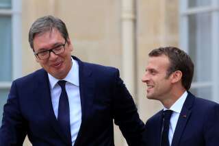 Macron en visite en Serbie, une première pour un président français depuis Chirac