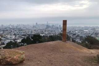 Pour Noël, San Francisco a eu droit à un monolithe en pain d'épice