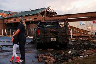 Les images de puissantes tornades au Texas