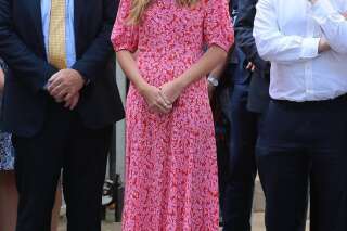 Une robe de Carrie Symonds, compagne de Boris Johnson, en rupture de stock