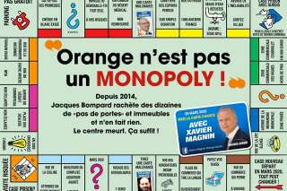 À Orange, Xavier Magnin détourne le Monopoly pour les municipales et fâche Hasbro