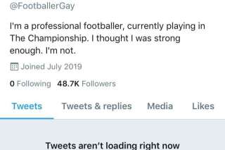 L'homosexualité dans le foot reste un tabou, ce compte Twitter supprimé le prouve encore