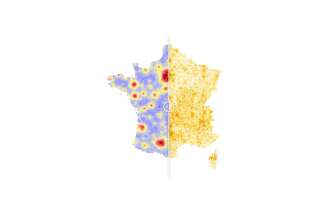 Résultats Macron - Le Pen : la carte des CSP correspond presque exactement à celle du vote