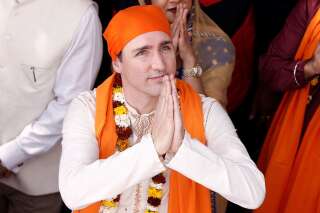 Justin Trudeau en Inde, ses nombreuses tenues et danses traditionnelles n'auront pas sauvé sa visite