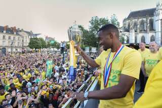 Coupe de France: 15.000 supporters pour accueillir les joueurs du FC Nantes
