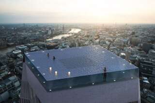 Londres aura bientôt cette piscine “Infinity” avec une vue à 360°
