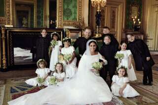 Mariage de Meghan Markle et du prince Harry: le couple bien entouré dans leurs portraits officiels