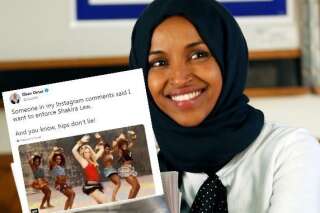 Ilhan Omar, élue musulmane américaine, a bien ri devant ce commentaire islamophobe (raté)