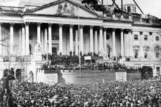 156 ans avant Donald Trump, Abraham Lincoln prêtait serment devant un Capitole en construction