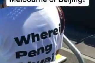 Les t-shirts en soutien à Peng Shuai interdits à l'Open d'Australie