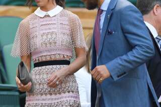 À Wimbledon, Pippa Middleton a arboré une robe tout en transparence