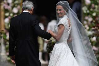 Le Prince Harry, Kate et William réunis en grande pompe pour le mariage de Pippa Middleton