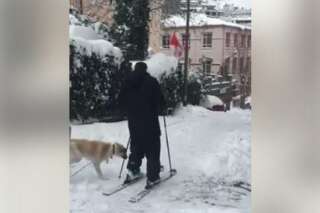 Les habitants d'Istanbul savent comment profiter de la neige après la tempête