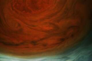 On n'avait jamais vu la Grande Tache rouge de Jupiter d'aussi près
