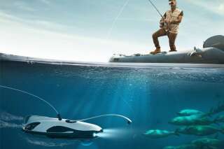 Au CES 2017, ce drone sous-marin veut aider les pêcheurs à trouver des poissons mais...