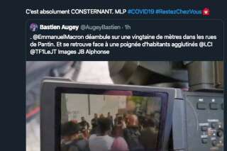 Coronavirus: Macron provoque un attroupement en Seine-Saint-Denis, Le Pen consternée