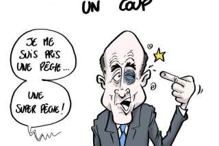 Alain Juppé, la pêche... en pleine figure après sa défaite à la primaire de la droite