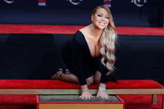 Mariah Carey a ses empreintes sur Hollywood Boulevard